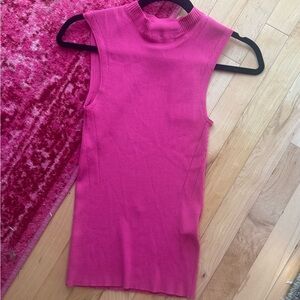 Boss Pink Sleeveless Tank Top